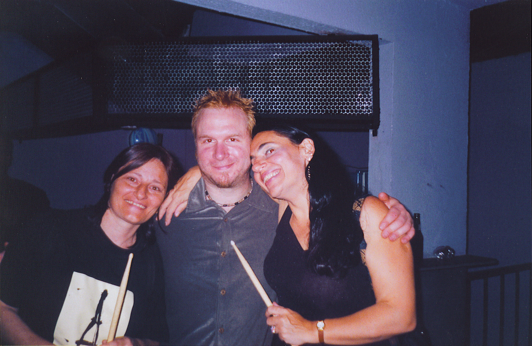 Marcia. me and drummer of Jeff Scoth Soto